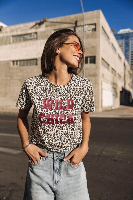 Knugh Girls’ Glitter Leopard Dress – Suria Edition