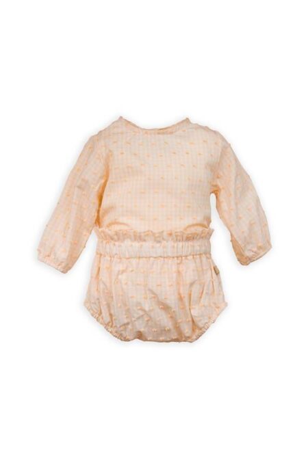 Knugh Girls’ Checkered Twin Set Outfit
