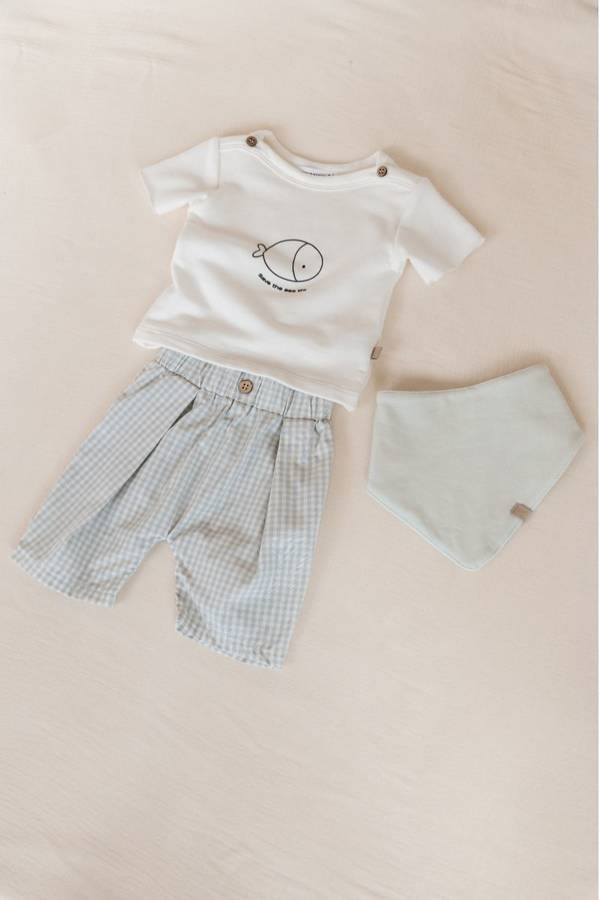 Knugh Boys’ Checkered Summer Shorts - Image 2