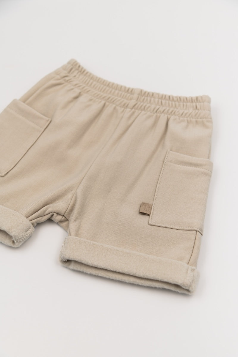 Knugh Girls’ Sand Beige Bermuda Shorts - Image 3