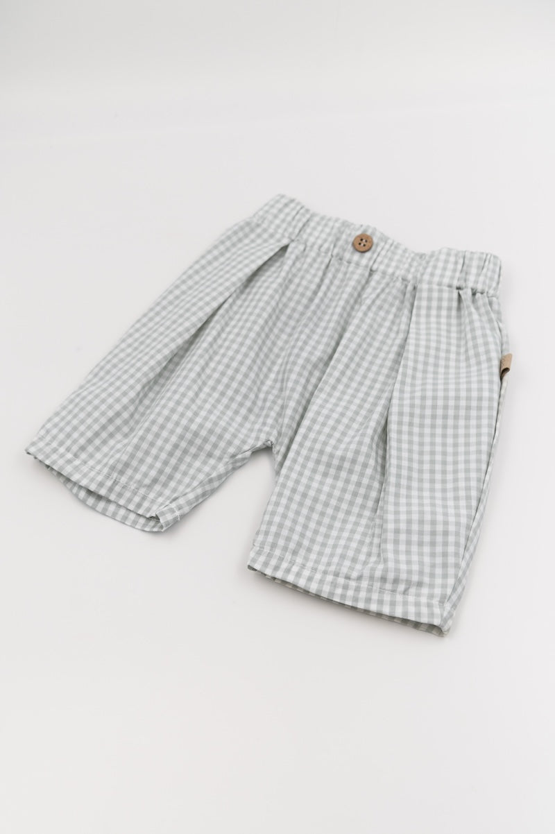 Knugh Boys’ Checkered Summer Shorts - Image 3